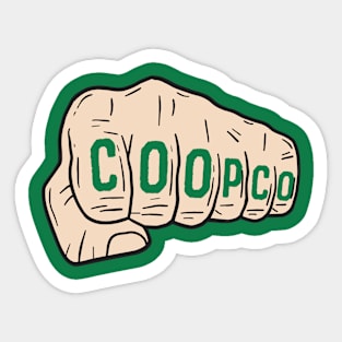 COOPCO Knuckles Sticker